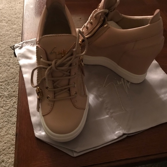 Giuseppe Zanotti wedge sneaker size 8 - Picture 7 of 8